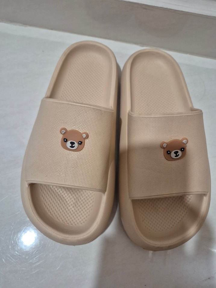 Bej Platform Kadın Terlik - Görsel 3