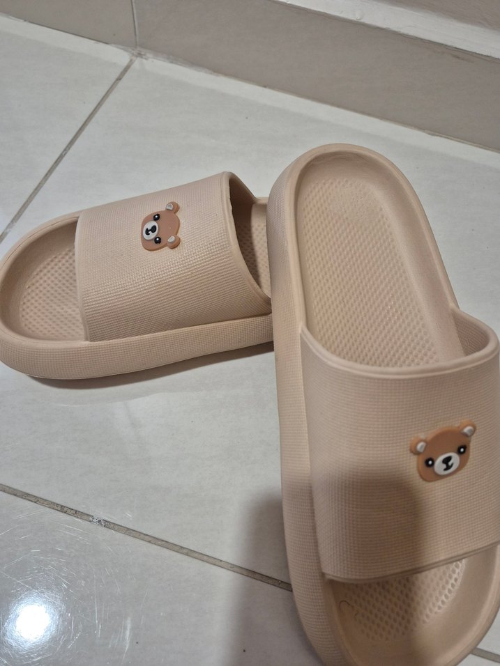 Bej Platform Kadın Terlik - Görsel 2