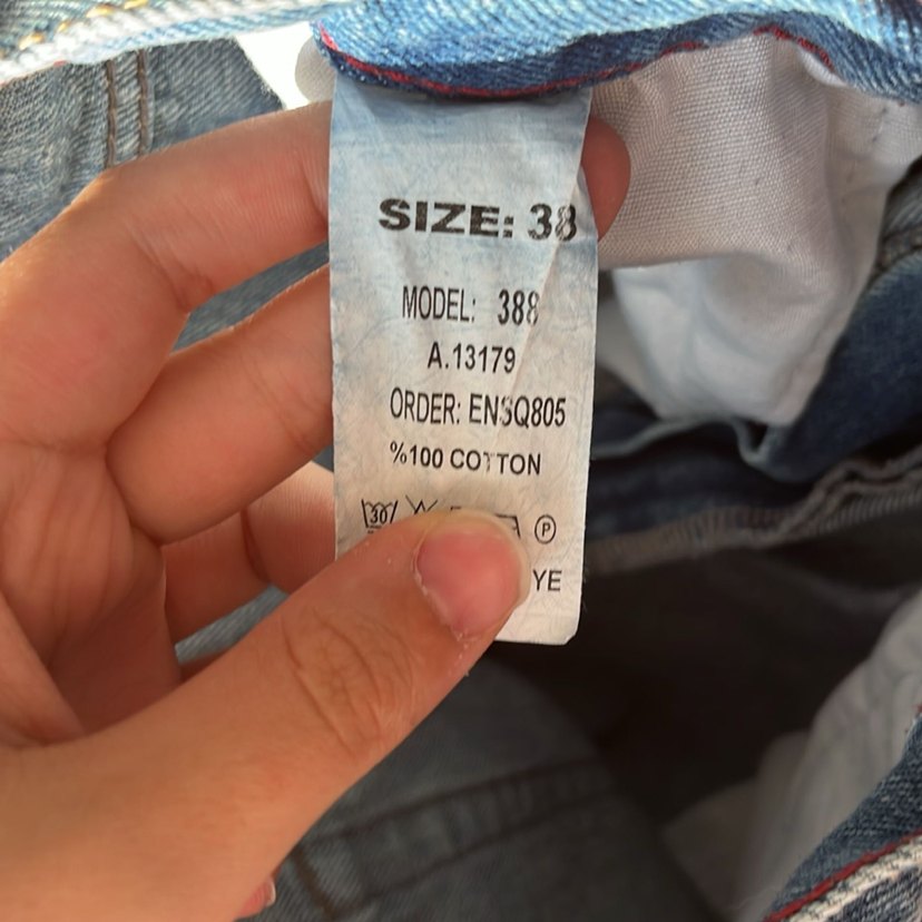 Mavi Baggy Pantolon - Görsel 4