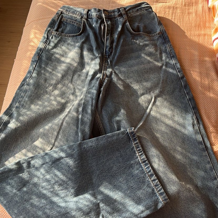 Mavi Baggy Pantolon - Görsel 2