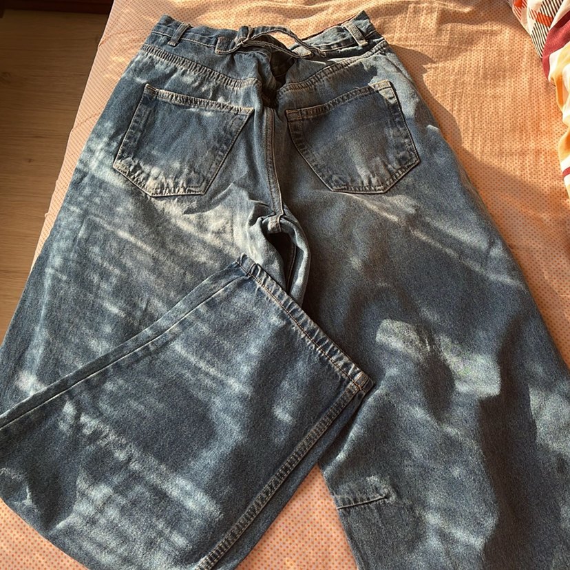 Mavi Baggy Pantolon - Görsel 3