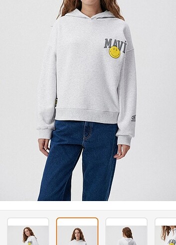 l Beden Mavi sweatshirt 