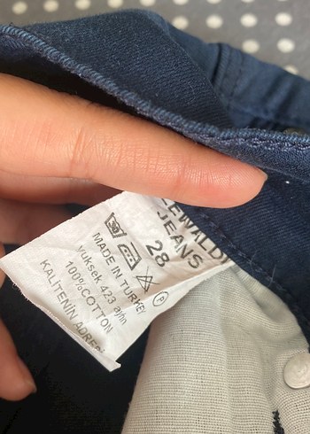 Diğer Lacivert Elastik Kadın Denim Pantolon