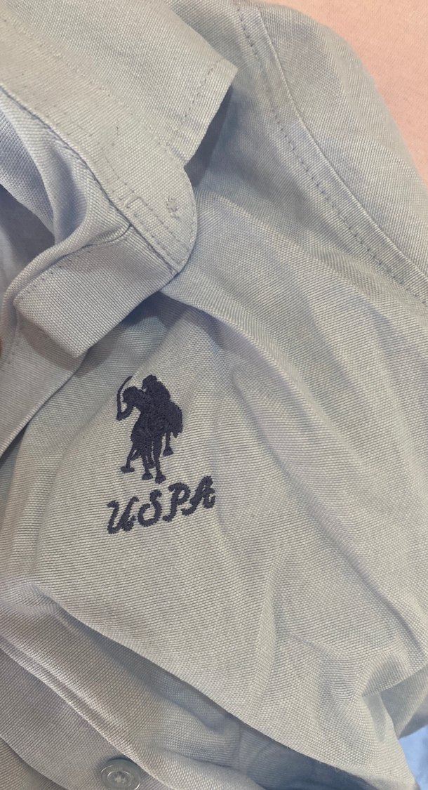 U.S. Polo Assn. Gri Erkek Rozet - Görsel 2