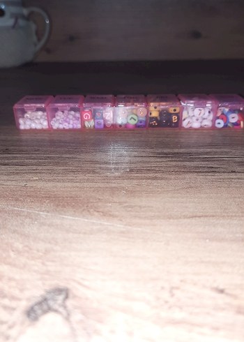  Beden Renk Çok Renkli Pastel Boncuk Seti