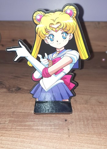 Ay Savaşçısı Usagi Tsukino Ahşap Figür.