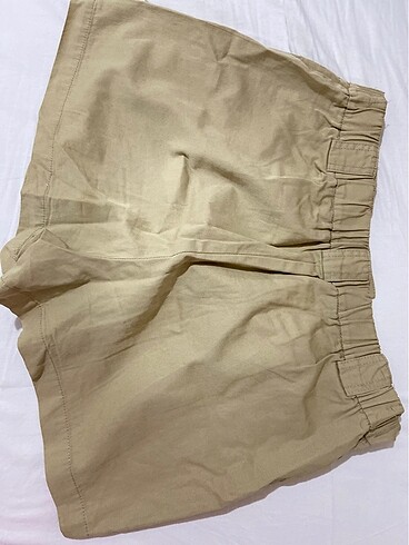 xs Beden camel Renk Stradivarius şort