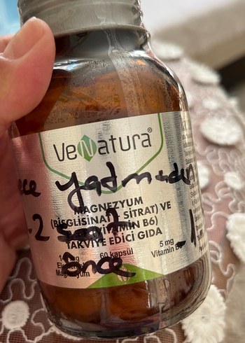 VeNatura Magnezyum ve B6 Vitamini Takviyesi - Görsel 3