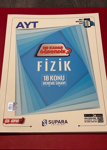 AYT Fizik 18 Konu Deneme Sınavı