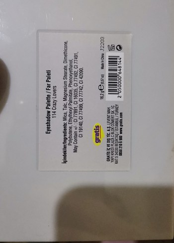 Çok Renkli Göz Farı Paleti - Görsel 2