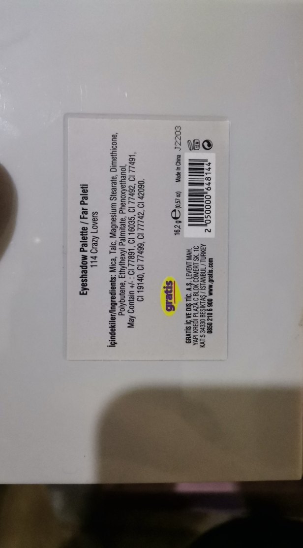 Çok Renkli Göz Farı Paleti - Görsel 2