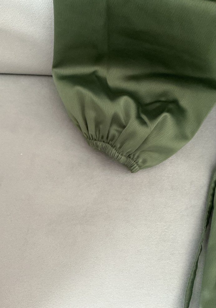 Kadın janjan kumaş şal  saten tesettür abiye - Görsel 2