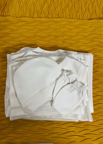 Yenidoğan Hastane Çıkış Seti %100 pamuk - Görsel 8