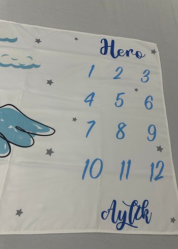 Erkek Bebek Fotoğraf Örtüsü - Görsel 2