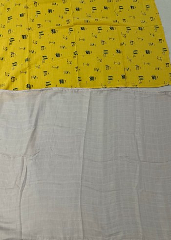 2'li Müslin Kumaş Bebek Örtüsü - Görsel 2