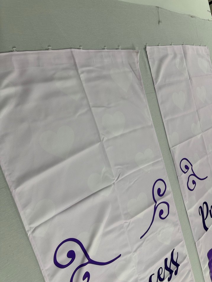 65x200 Çift Kanat Fon Perde - Görsel 4