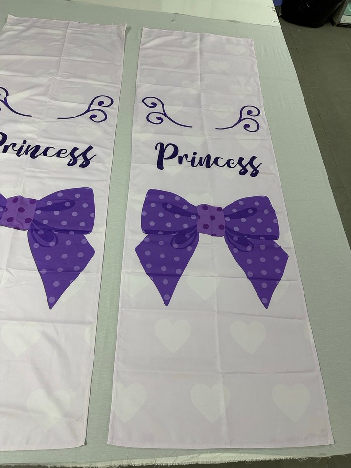 65x200 Çift Kanat Fon Perde - Görsel 2