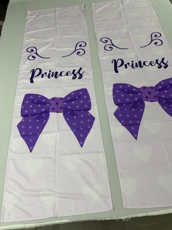 65x200 Çift Kanat Fon Perde - Görsel 3