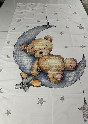 135x260 Tek Kanat Fon Perde - Görsel 3