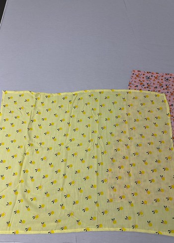 2'li Müslin Kumaş Bebek Örtüsü - Görsel 2