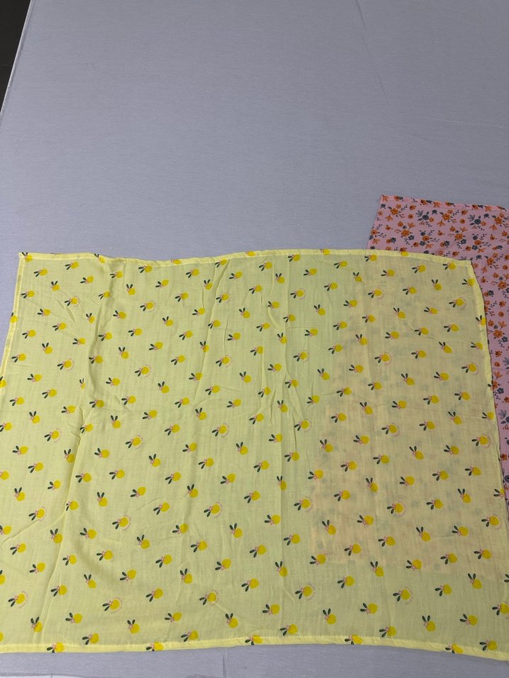 2'li Müslin Kumaş Bebek Örtüsü - Görsel 2