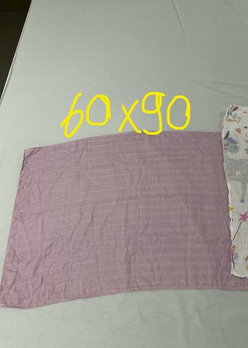 2'li müslin kumaş bebek örtüsü - Görsel 2