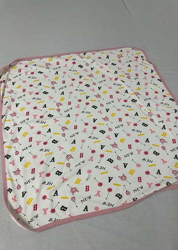 3'lü Müslin Kumaş Bebek Battaniyesi 80x80 cm - Görsel 5