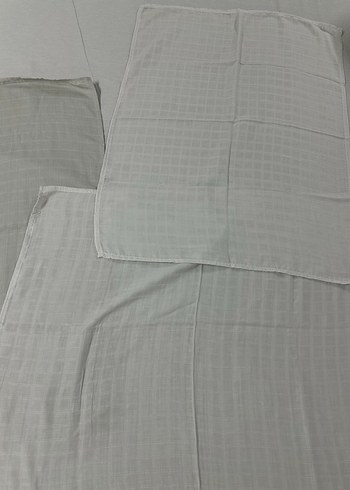 3'lü Müslin Kumaş Bebek Örtüsü - Görsel 3