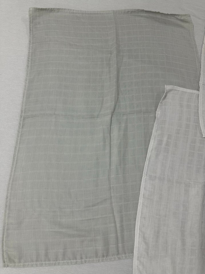 3'lü Müslin Kumaş Bebek Örtüsü - Görsel 2