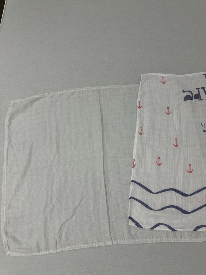 2'li Müslin Kumaş Bebek Örtüsü - Görsel 2