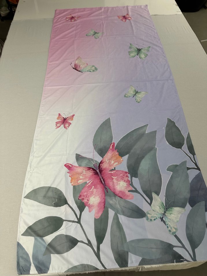 100x260 Tek Kanat Fon Perde - Görsel 2