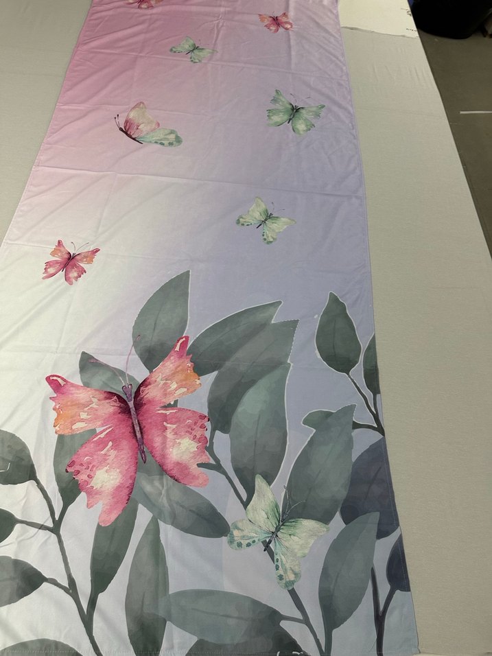 100x260 Tek Kanat Fon Perde - Görsel 3