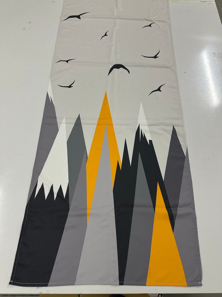 65x260 Tek Kanat Fon Perde - Görsel 3