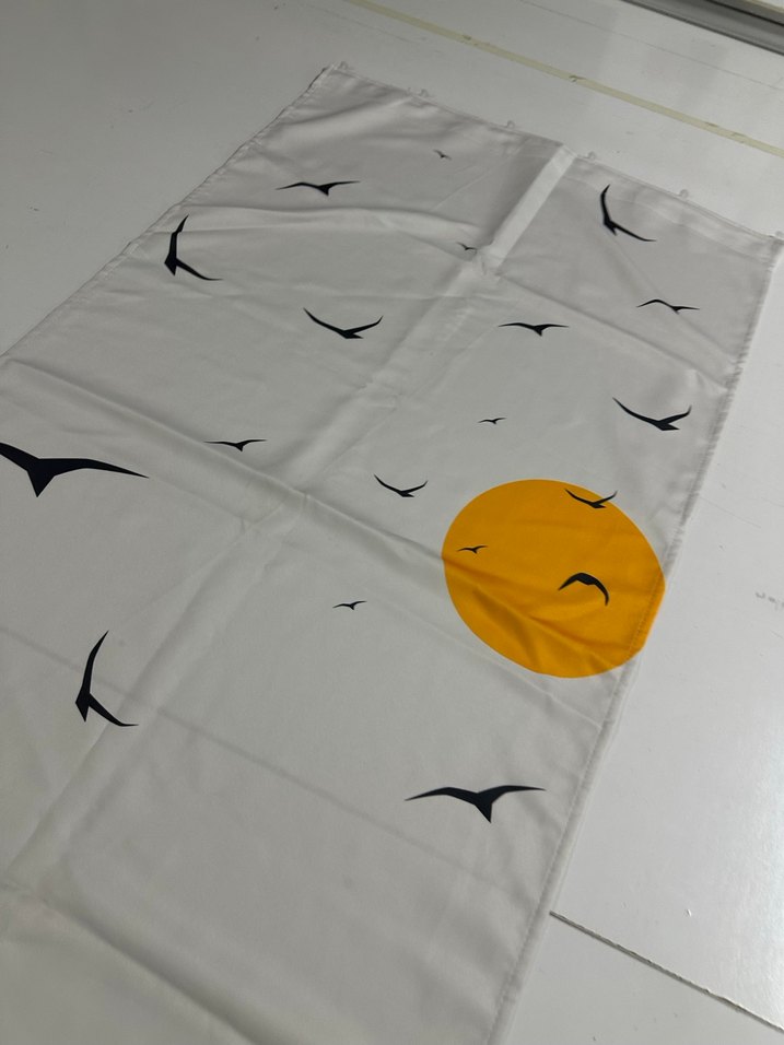 65x260 Tek Kanat Fon Perde - Görsel 4