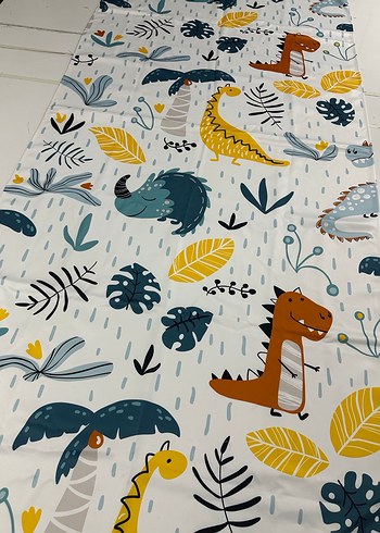 100x260 Tek Kanat Fon Perde - Görsel 3