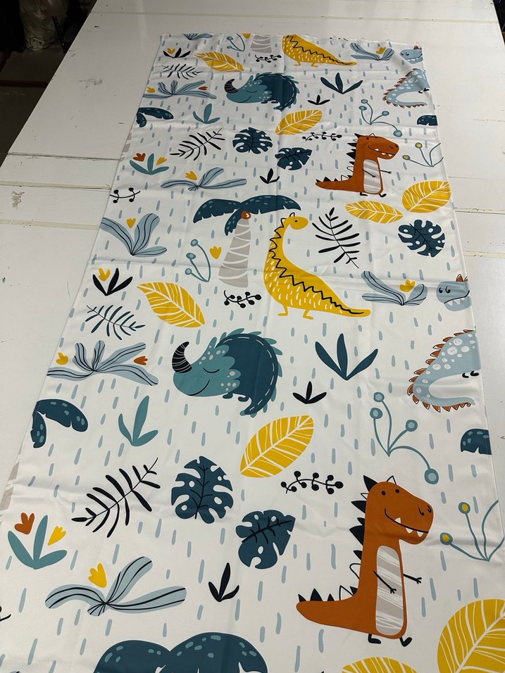 100x260 Tek Kanat Fon Perde - Görsel 2