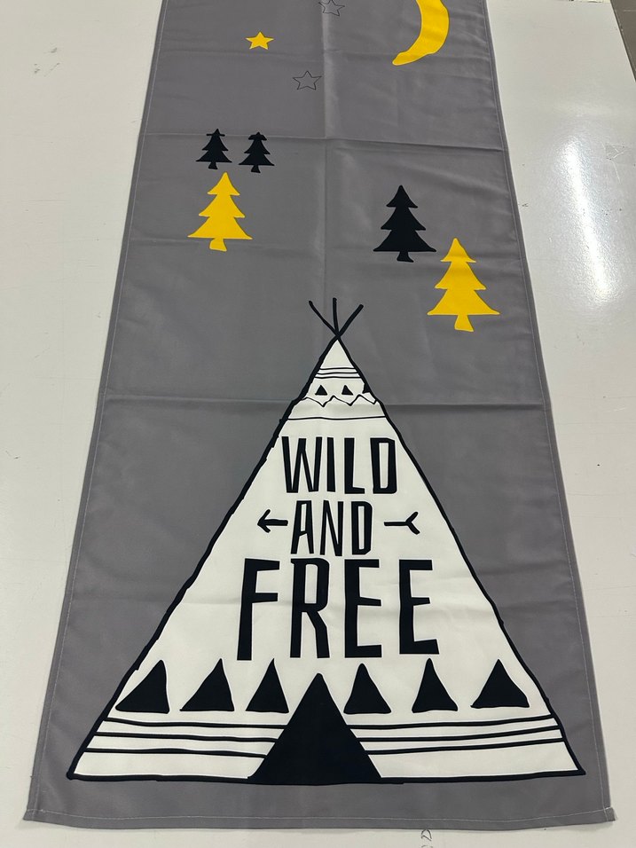 65x200 Tek Kanat Fon Perde - Görsel 2