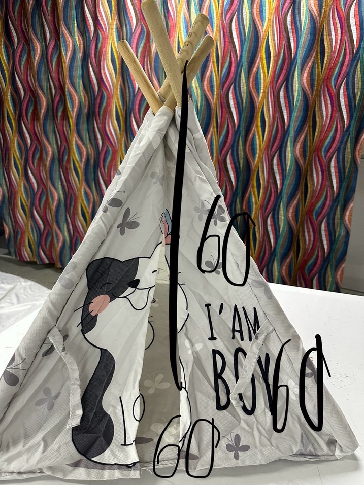 Kedi Oyun Çadırı - Görsel 2