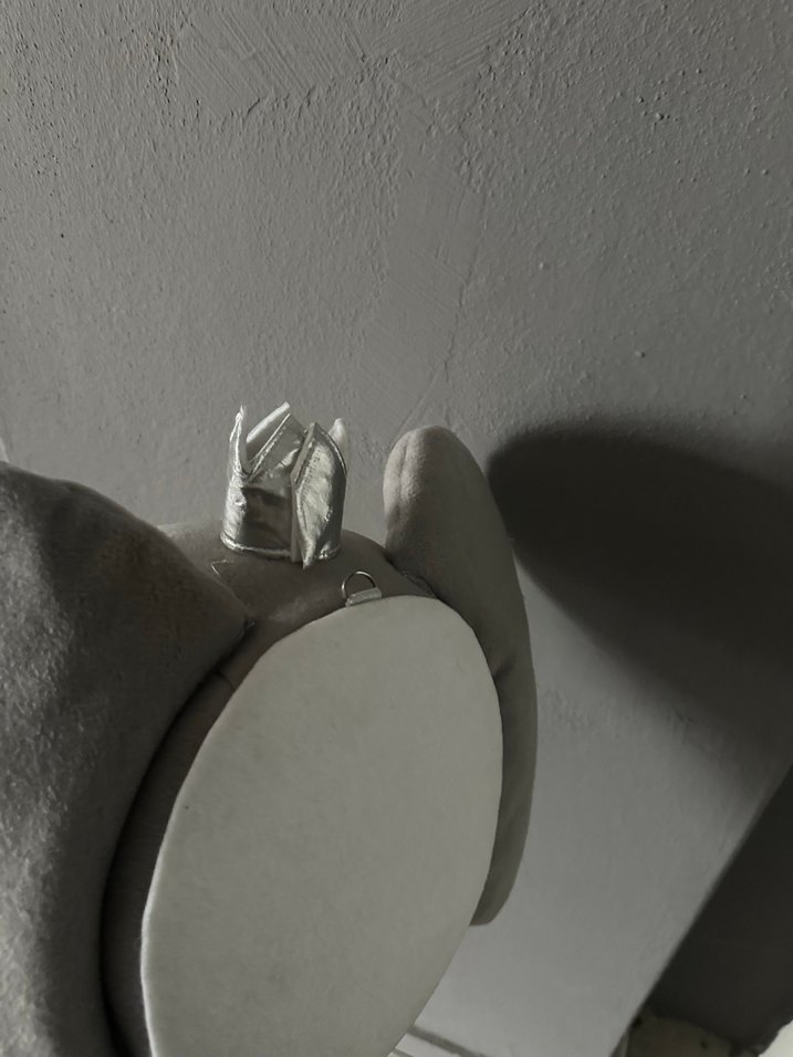 Gri Fil Duvar Büstü - Görsel 4