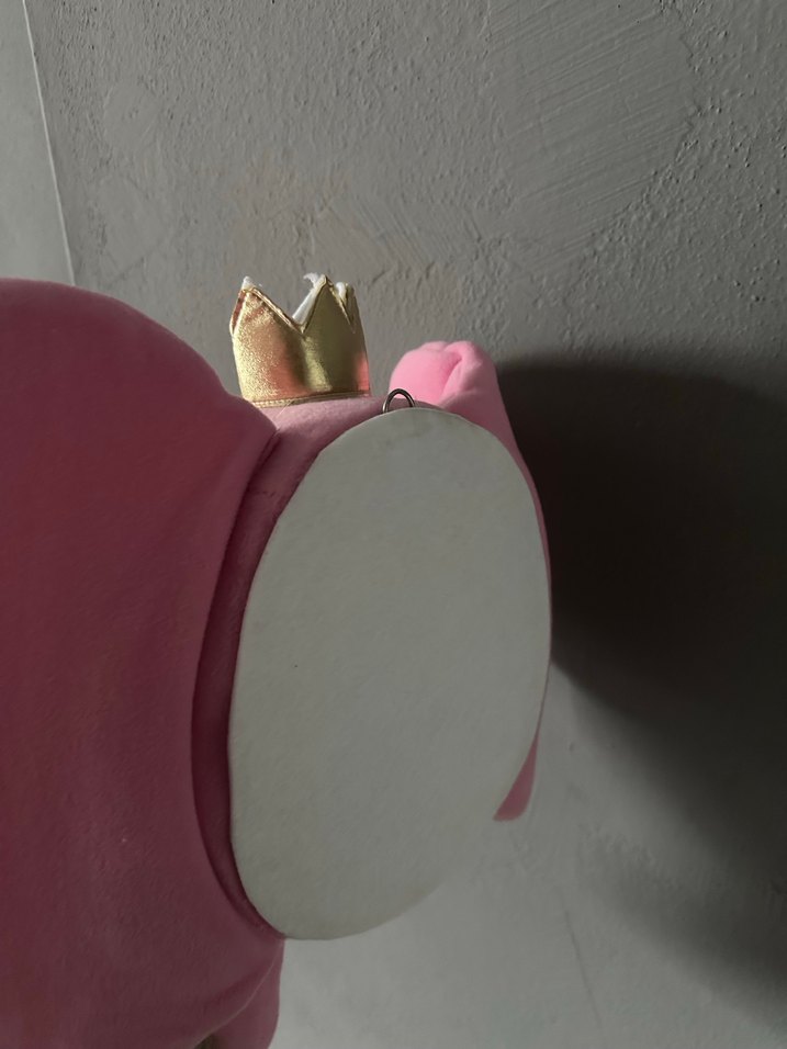 Pembe Fil Duvar Büstü - Görsel 3