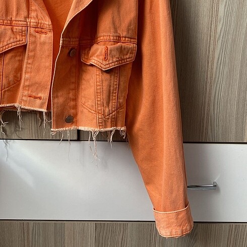 m Beden CROP KOT CEKET