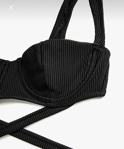 Koton KOTON CAPRAZ BAGLI BIKINI TAKIMI