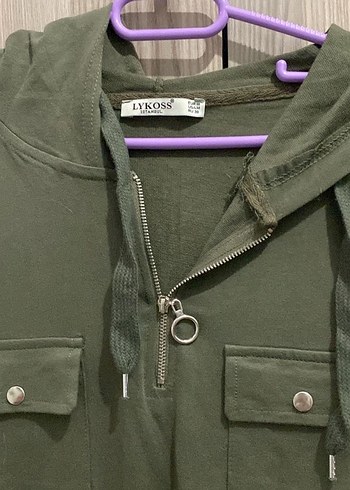 KAPSYONLU ASKER YEŞİLİ ELBİSE - Görsel 3