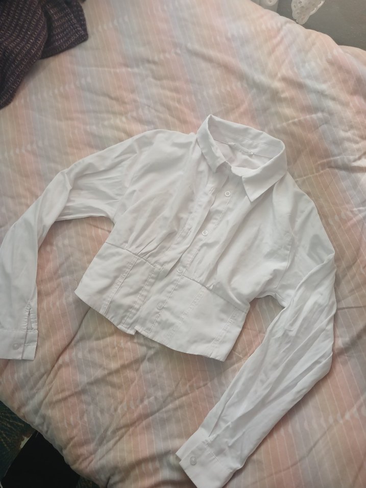 crop model gömlek - Görsel 2