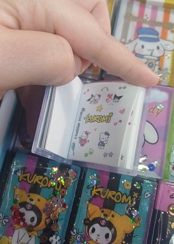 Kuromi sticer defteri - Görsel 3