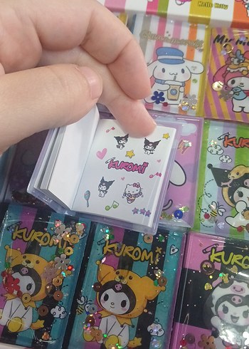 Kuromi sticer defteri - Görsel 4