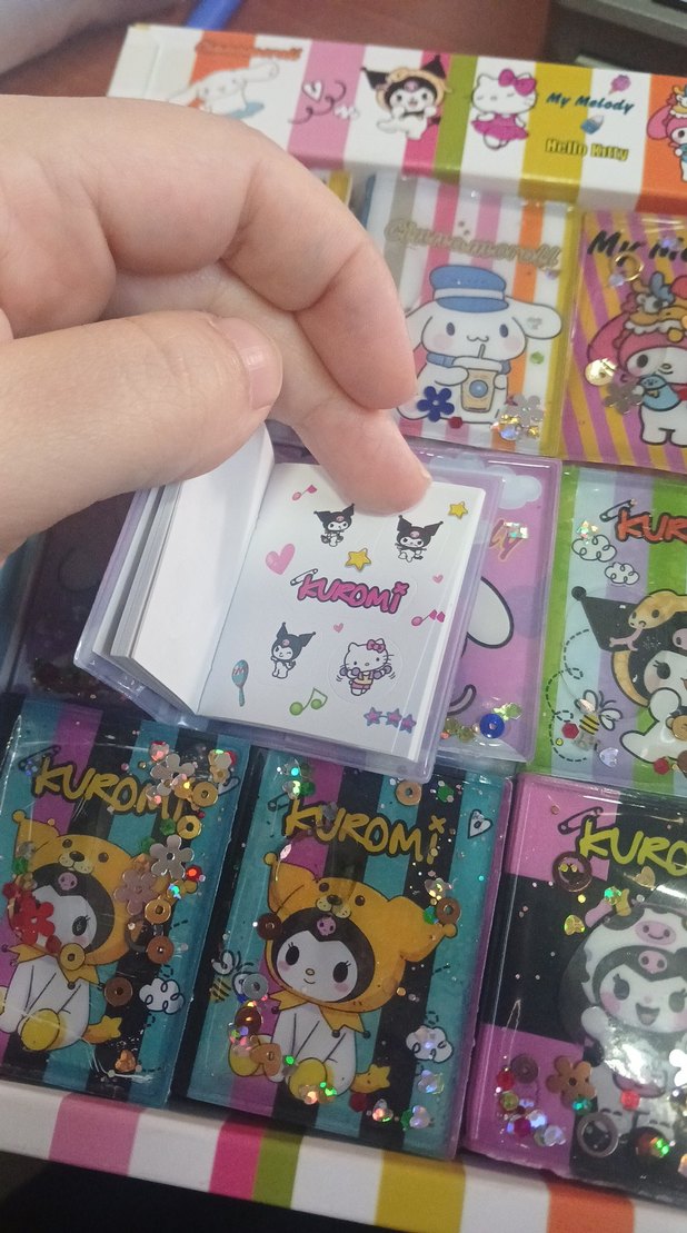 Kuromi sticer defteri - Görsel 4