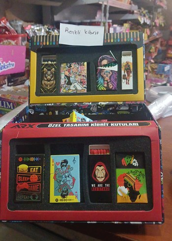 Renkli Özel Tasarım Kibrit Kutuları - Görsel 3