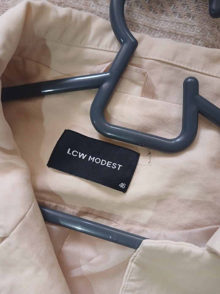 krem blazer ceket - Görsel 3