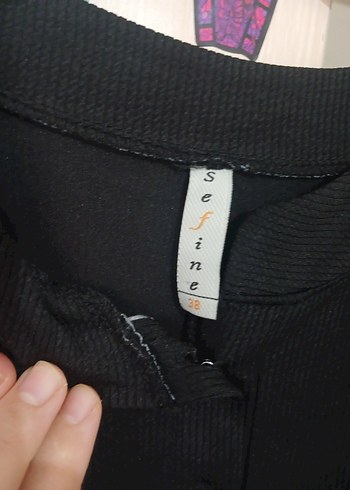 Siyah Uzun Elbise - Görsel 5